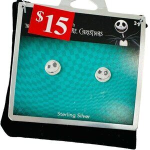 Sterling Silver NeonTuesday Nightmare Before Christmas Jack Skellington Earrings